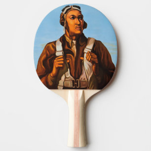 Raquete De Ping Pong Ícones da História Negra: Aviadores da 2ª Guerra M