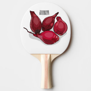 Raquete De Ping Pong Ilustração de desenho animado de slot