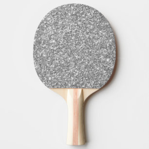 Raquete De Ping Pong Impressão branco contínuo da textura do brilho