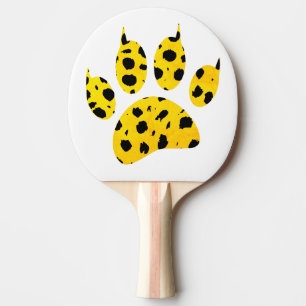 Raquete De Ping Pong Impressão de Chita Paw