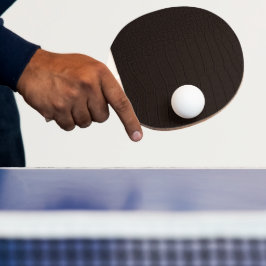 Raquete De Ping Pong Impressão de Pele de Crocodilo Marrom