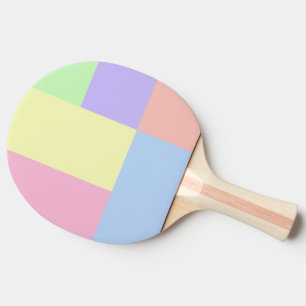 Raquete De Ping Pong Impressão de Primavera de Páscoa de Pastel bonito