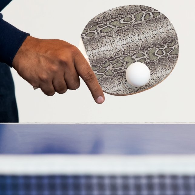 Raquete De Ping Pong Impressão em animais de pele cobra (Insitu)