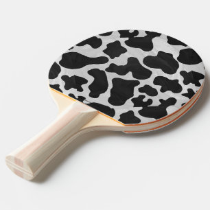 Raquete De Ping Pong Impressão preto-e-branco