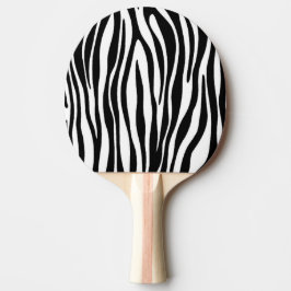 Raquete De Ping Pong Impressão Zebra
