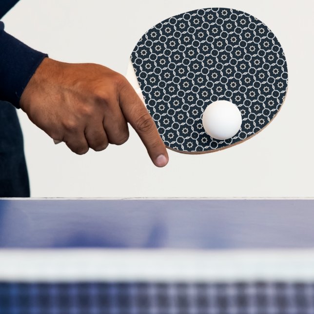 Raquete De Ping Pong Impresso geométrico (Insitu)