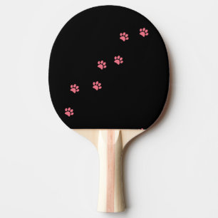 Raquete De Ping Pong Impressões de pata