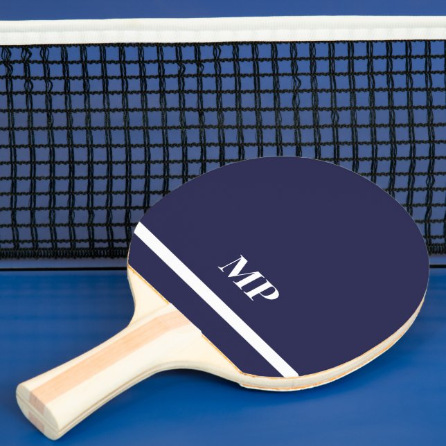 Raquete De Ping Pong Iniciais, Modelo personalizável, (Insitu)