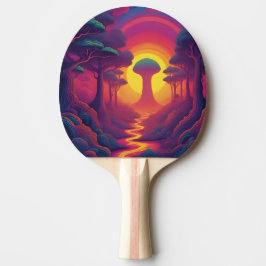 Raquete De Ping Pong Início da Arte da Queda