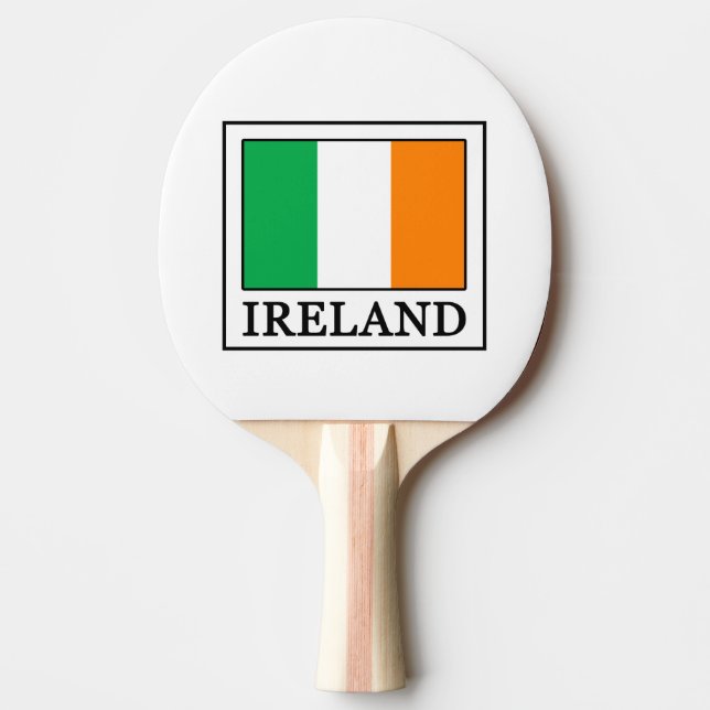 Raquete De Ping Pong Irlanda (Frente)