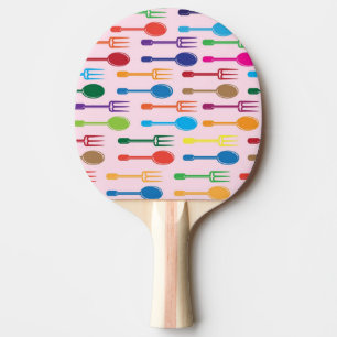 Raquete De Ping Pong Jantando a textura