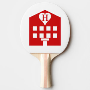 Raquete De Ping Pong Japonês Emoji do hotel do amor