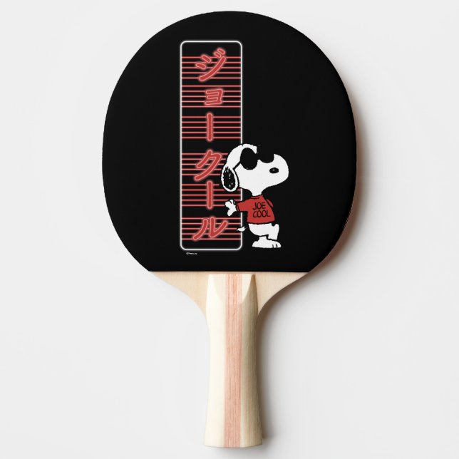 Raquete De Ping Pong Joe Legal Japonês Neon Lights (Frente)