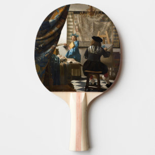 Raquete De Ping Pong Johannes Vermeer - A Alegoria da Pintura