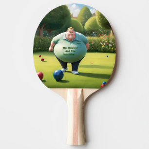Raquete De Ping Pong Jolly Lawn Bowler Man,