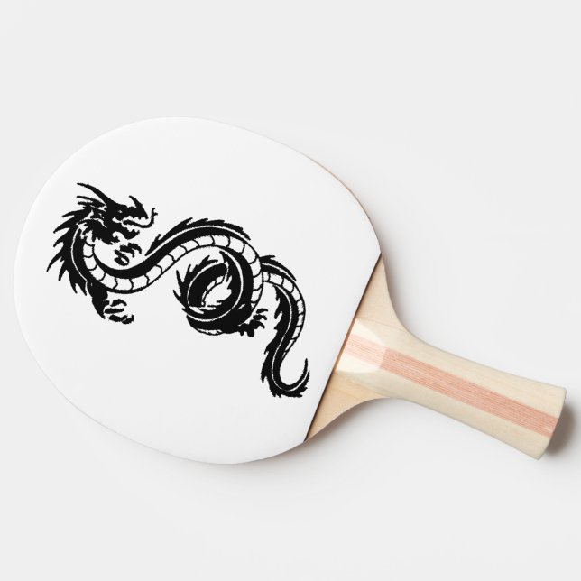 Raquete De Ping Pong Juego Dragón. (Lateral)