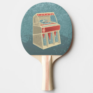 Raquete De Ping Pong Jukebox do Grunge