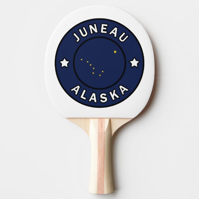 Raquete De Ping Pong Juneau Alaska (Frente)