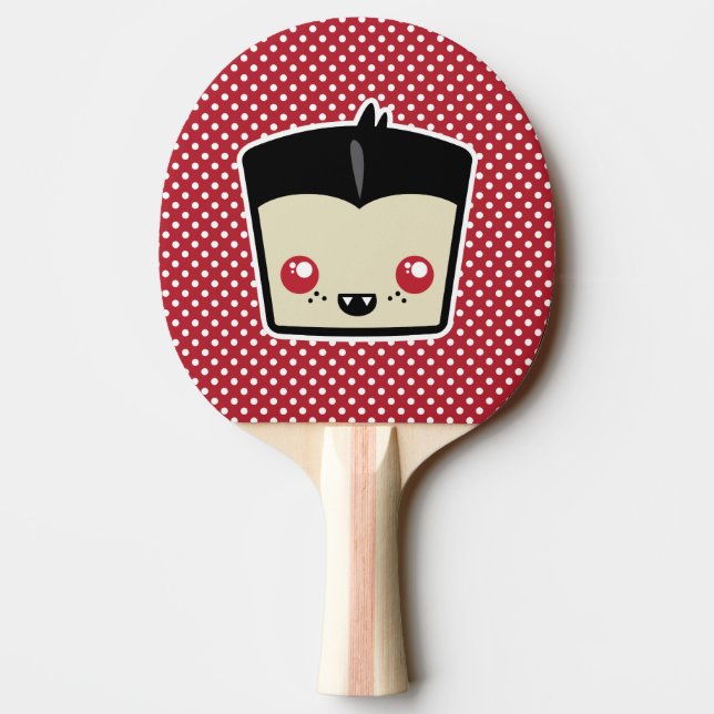 Raquete De Ping Pong Kawaii Dracula Ping Pong Paddle (Verso)