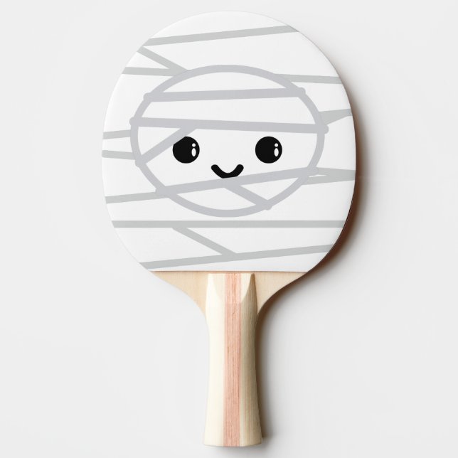 Raquete De Ping Pong Kawaii Mummy Ping Pong Paddle (Verso)