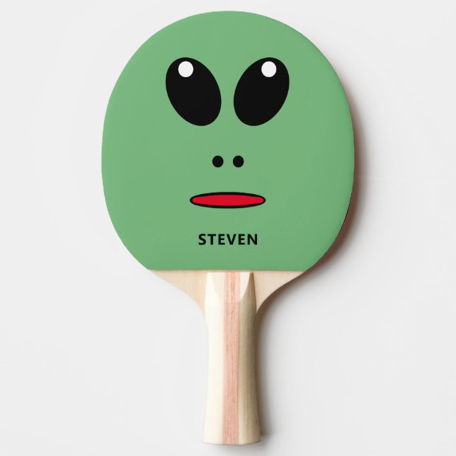 Raquete De Ping Pong KIs personalizados, divertidos e personalizados, d (Frente)