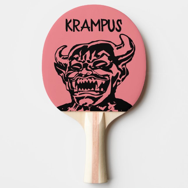 RAQUETE DE PING PONG KRAMPUS NATAL PADDLES PING (Frente)