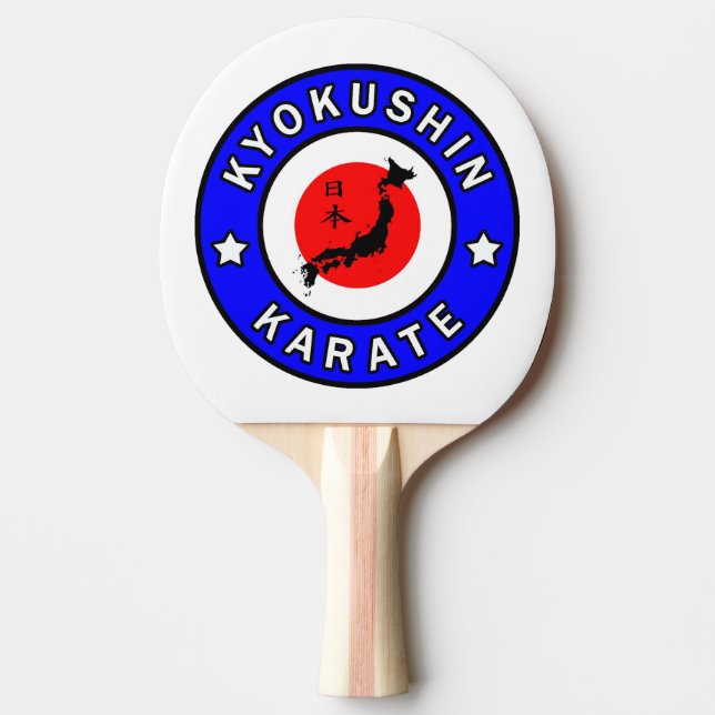 Raquete De Ping Pong Kyokushin Karate (Frente)