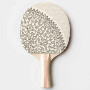 Raquete De Ping Pong Laço árabe do estilo