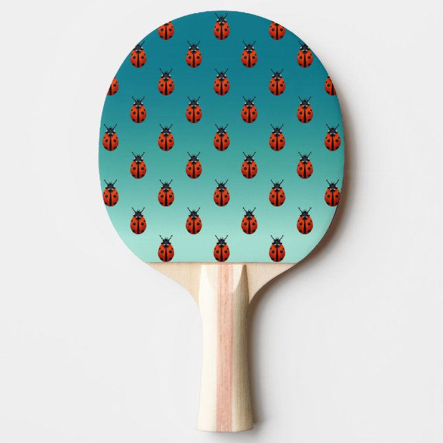 Raquete De Ping Pong Ladybugs (Frente)