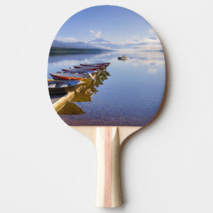 Raquete De Ping Pong Lago McDonald, Parque Nacional Glacier, Montana,