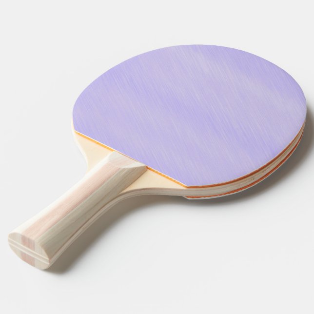 Raquete De Ping Pong Lavanda simples (Frente inclinada)