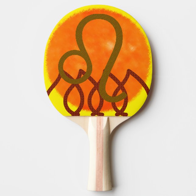 Raquete De Ping Pong Leão (Frente)