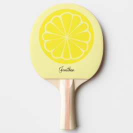 Raquete De Ping Pong Legal Lemon Amarelo