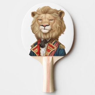 Raquete De Ping Pong legal rosto engraçado de leo roupa impressão desi