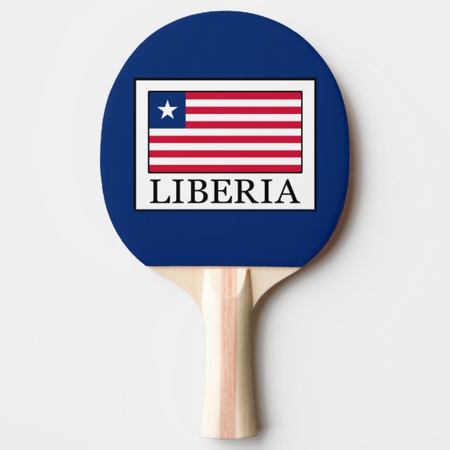 Raquete De Ping Pong Libéria (Frente)
