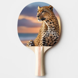 Raquete De Ping Pong Linda Leopardo