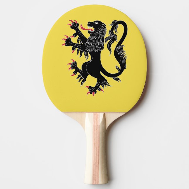 Raquete De Ping Pong Lion Rampant Sable (Frente)