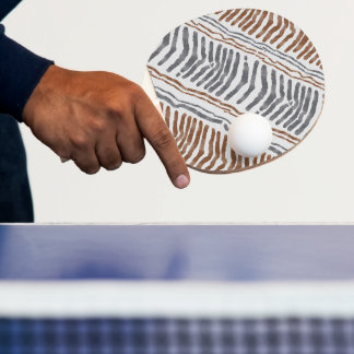 Raquete de Ping Pong Listrada Tribal Boho