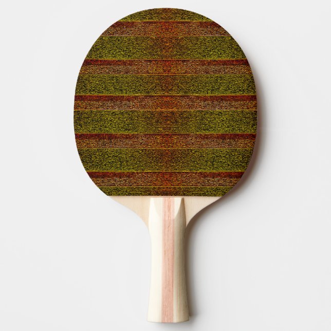 Raquete De Ping Pong Listras com relevo e sombreado (Frente)