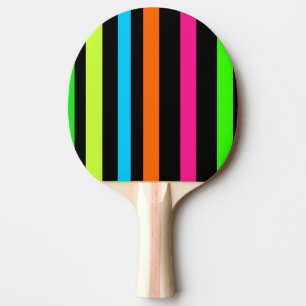 Raquete De Ping Pong Listras de neon