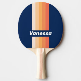 Raquete De Ping Pong Listras de Pino de Outono do Sol do Oceano com Nom