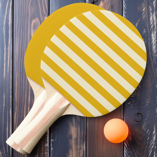 Raquete De Ping Pong Listras de Polo de Girassol Quente e Sólido