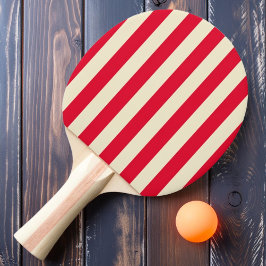 Raquete De Ping Pong Listras de Polo Escolha de Cereja Cor Rosa