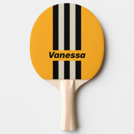 Raquete De Ping Pong Listras do Alfinete de Zumbido do Abelhão Retro co