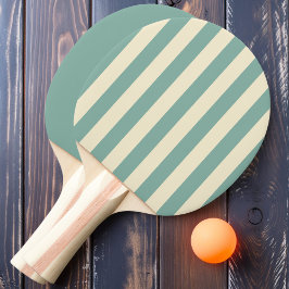 Raquete De Ping Pong Listras e Cor Sólida Aqua Reef Polo