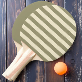 Raquete De Ping Pong Listras e Cor Sólida Sage Meadow Polo