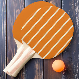 Raquete De Ping Pong Listras e Sólido de Citros Quentes