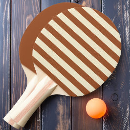Raquete De Ping Pong Listras e Sólido Desert Sun Polo