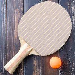 Raquete De Ping Pong Listras Finas Cor de Beijo de Lavanda