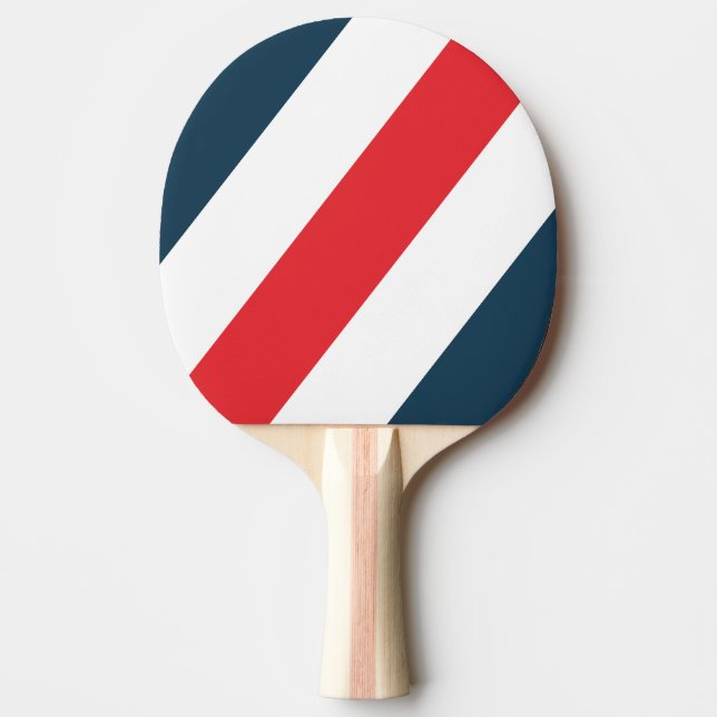 Raquete De Ping Pong Listras Negras da Warbird (Frente)